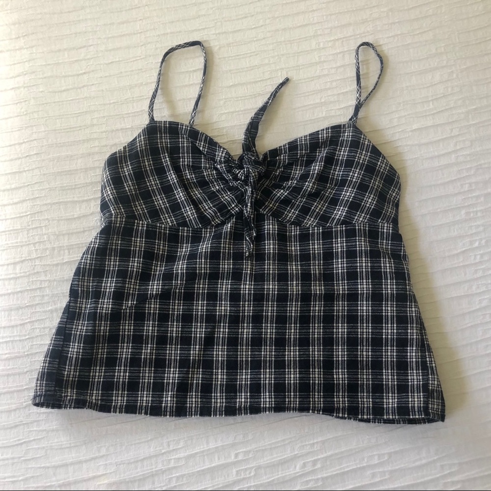 Brandy Melville Plaid top